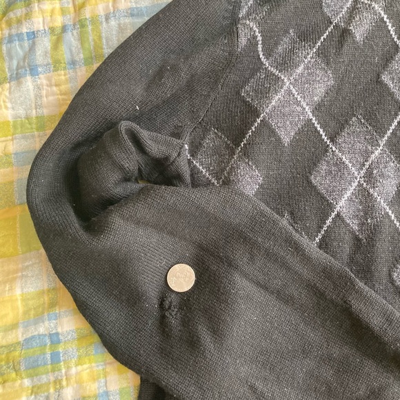 Banana Republic zip up sweater, 100% merino wool - Picture 7 of 7